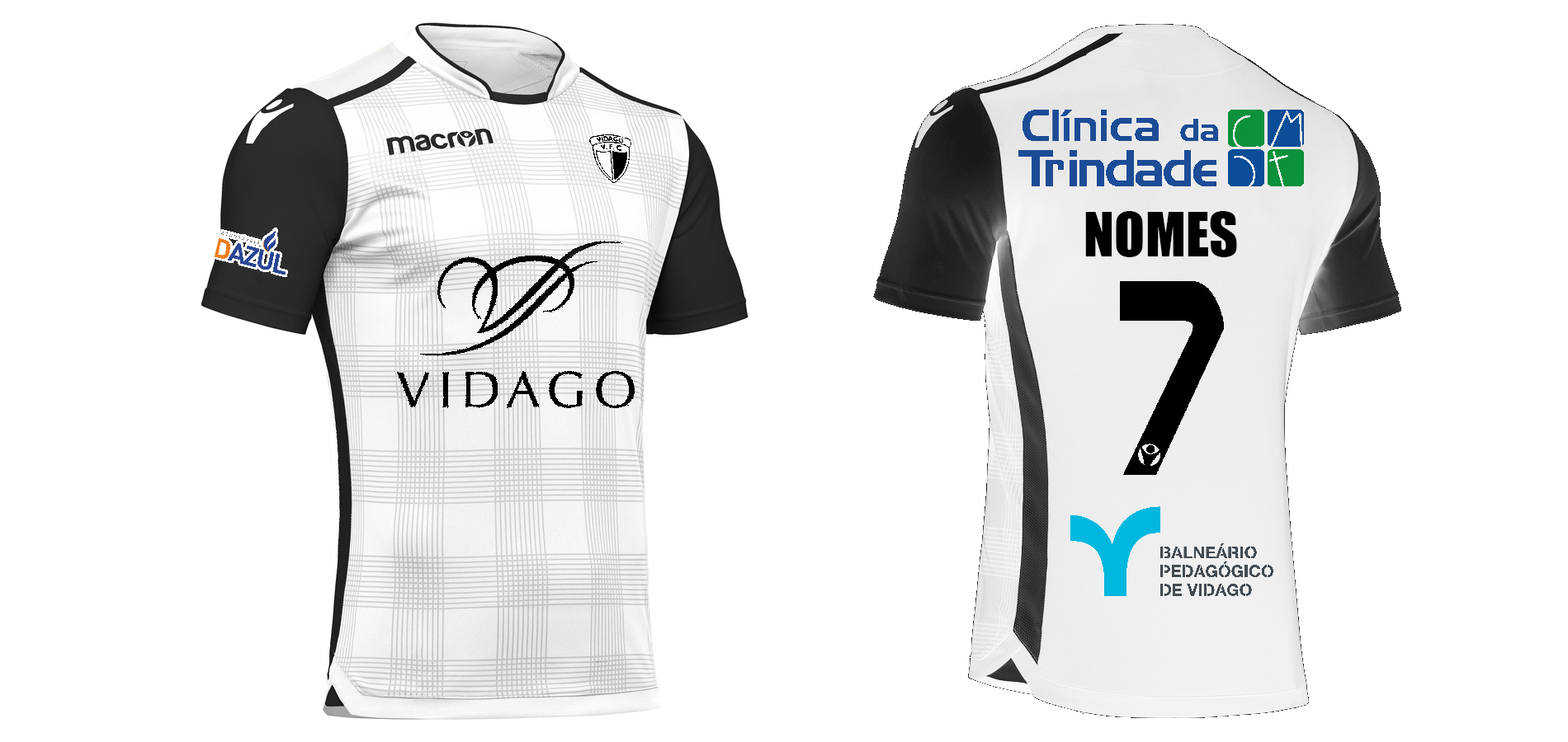 VIDAGO FC apresenta a sua nova camisola MACRON para 17|18